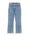 Jacquemus Straight Denim Trousers In Blue