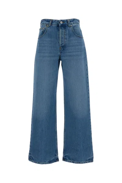Jacquemus Straight-leg Denim Jeans With Five-pocket Styling In Blue