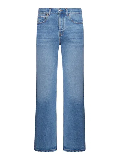 Jacquemus Straight Leg Jeans In Blue