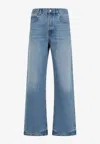 Jacquemus Straight-leg Jeans In Blue