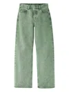 Jacquemus Straight-leg Jeans In Green