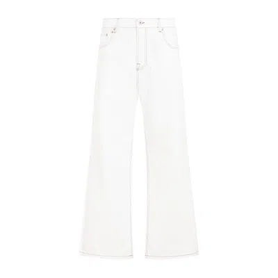 Jacquemus Straight-leg Jeans In White
