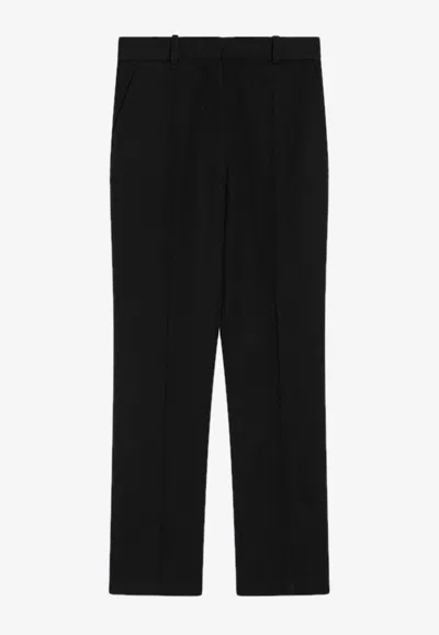 Jacquemus Straight-leg Trousers In Black