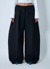 Jacquemus Straight-leg Pants In Black