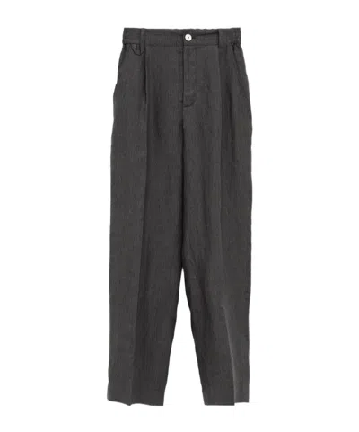 Jacquemus Straight-leg Pants In Black
