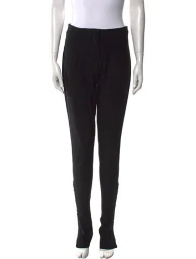 Pre-owned Jacquemus Straight Leg Pants In Black