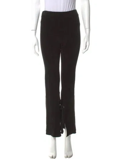 Pre-owned Jacquemus Straight Leg Pants In Black