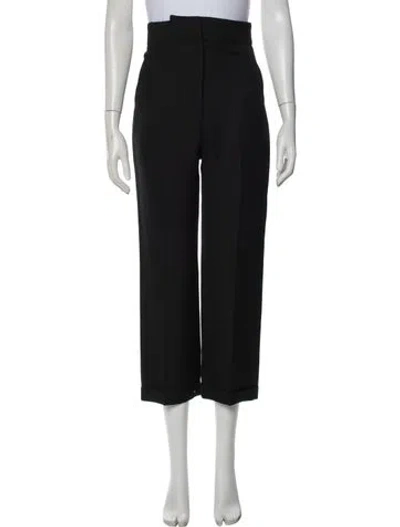 Pre-owned Jacquemus Straight Leg Pants In Black