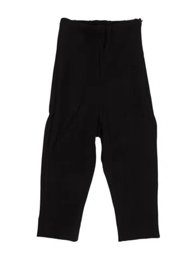 Pre-owned Jacquemus Straight Leg Pants In Black
