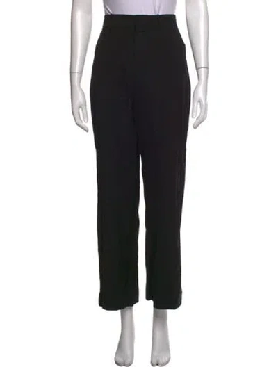 Pre-owned Jacquemus Straight Leg Pants In Black