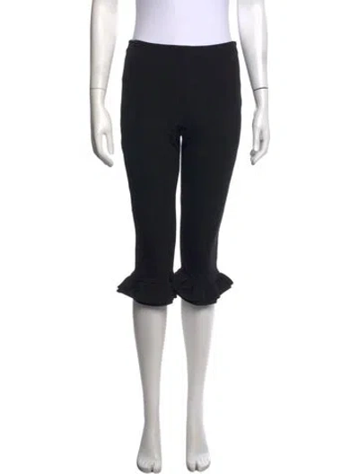 Pre-owned Jacquemus Straight Leg Pants In Black