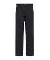 Jacquemus Straight Leg Pants In Black