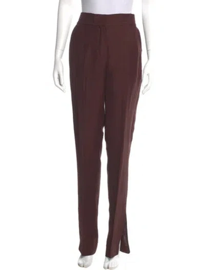Pre-owned Jacquemus Straight Leg Pants In Brown