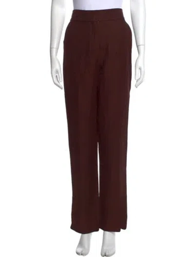 Pre-owned Jacquemus Straight Leg Pants In Brown