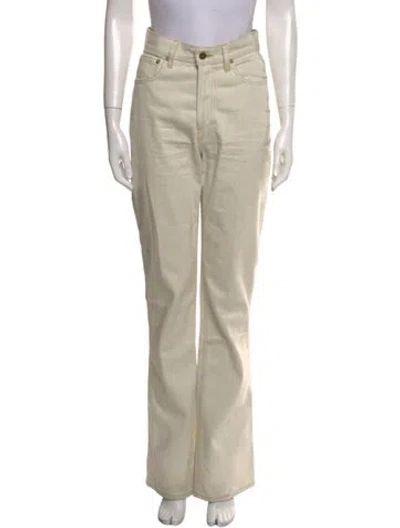 Pre-owned Jacquemus Straight Leg Pants In Neutral