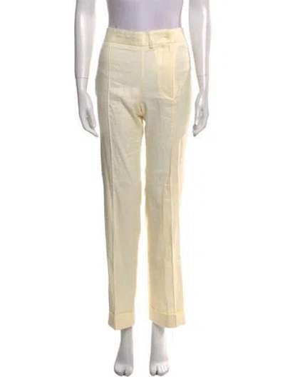 Pre-owned Jacquemus Straight Leg Pants In Neutral