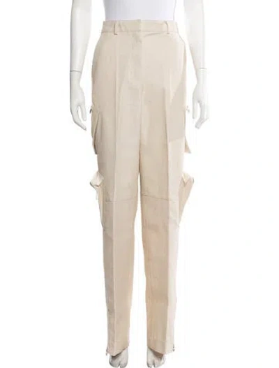 Pre-owned Jacquemus Straight Leg Pants In Neutral