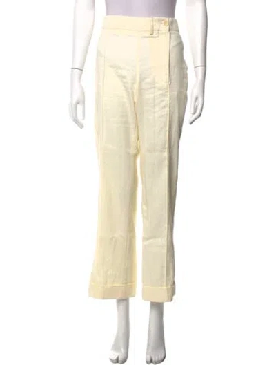 Pre-owned Jacquemus Straight Leg Pants In Neutrals