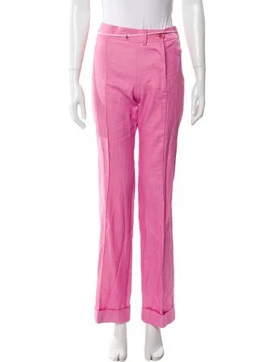 Pre-owned Jacquemus Straight Leg Pants In Pink