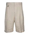 Jacquemus Men's Le Short Melo In Nude