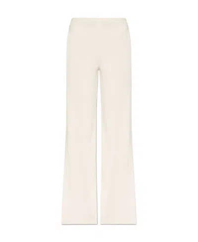 Jacquemus Straight-leg Trousers In White
