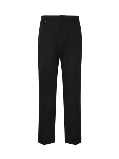 Jacquemus Straight Trousers Le Melo Trousers In Black
