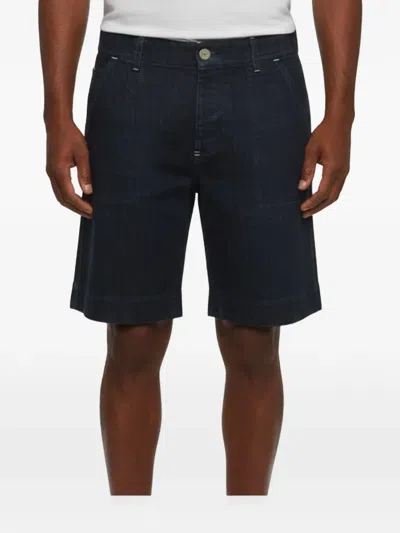 Pre-owned Jacquemus Straight-cut Denim Shorts In Blue