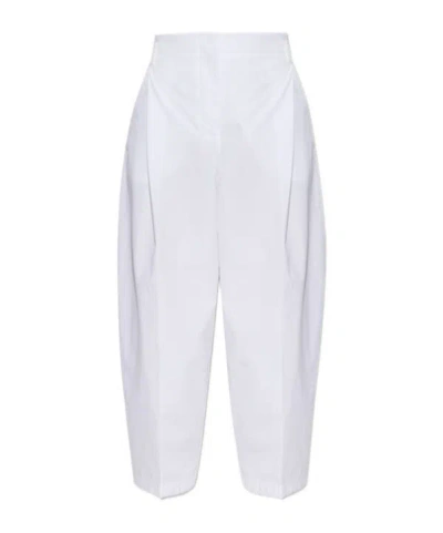 Jacquemus Straight-leg Casual Pants In White