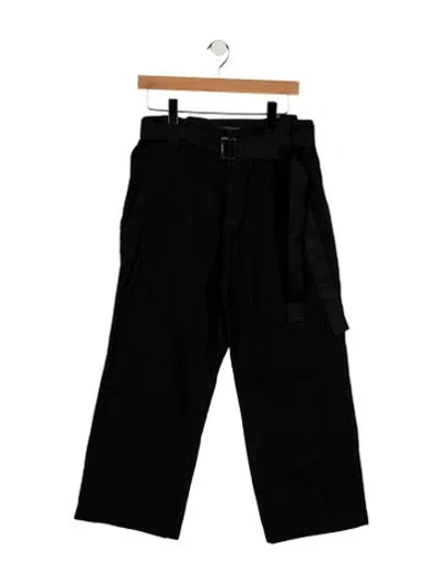 Pre-owned Jacquemus Straight-leg Jeans In Black