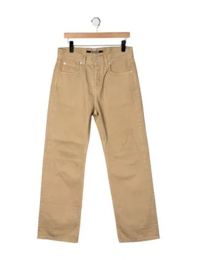 Pre-owned Jacquemus Straight-leg Jeans In Neutrals