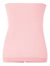 Jacquemus Strapless Top In Pink