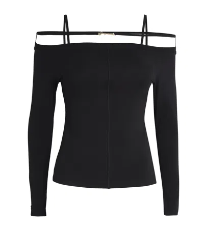 Jacquemus Black Cotton T-shirt