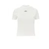 Jacquemus Stretch Jersey 'gros Grain' T-shirt In White