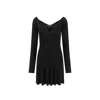 Jacquemus La Mini Robe Pralu Dress In Black