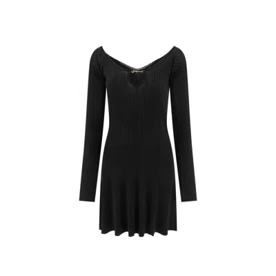 Jacquemus Stretch Mini Dress In Black