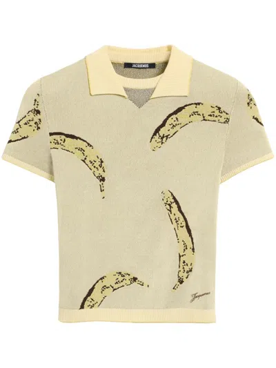 JACQUEMUS STRETCH POLO SHIRT