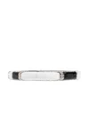 Jacquemus Le Bracelet Rond Zebra Enamelled Bracelet In Weiss