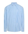 Jacquemus La Chemise Simon Logo Striped Shirt In Blue