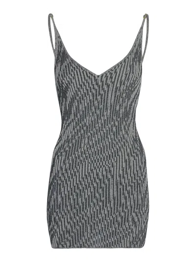 Jacquemus Vestido Corto - Estampado Animalier In Animal Print