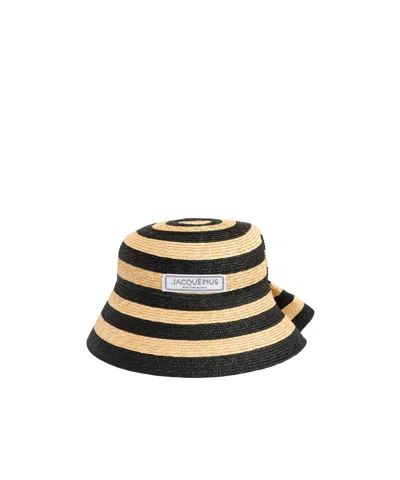 Jacquemus Striped Fisherman's Hat