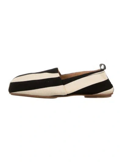 Pre-owned Jacquemus Striped Loafers In Neutrals