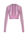 Jacquemus Pink Virgin Wool Le Cardigan Spiaggia Cardigan In Pink