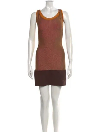 Pre-owned Jacquemus Striped Mini Dress In Multi