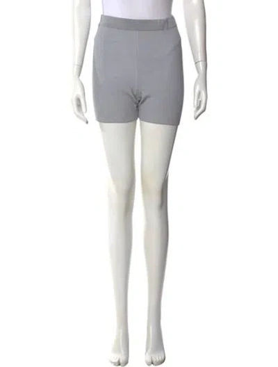 Pre-owned Jacquemus Striped Mini Shorts In Grey