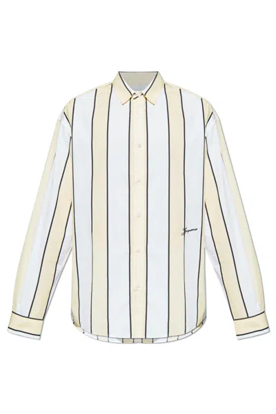 Jacquemus Maison Margiela Greige Pbv Bags In White