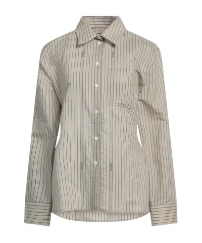 Jacquemus Striped Shirts In Neutral