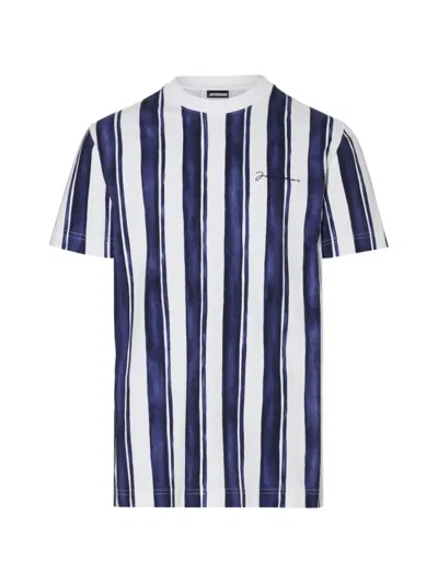 Jacquemus Striped T-shirt In Multi