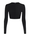 Jacquemus Striped Wool Cardigan In Black