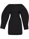 Jacquemus Shirt Dress Featuring Adjustable Belt