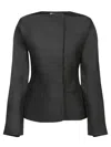 Jacquemus Structured Open Front Black Jacket